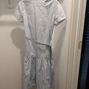 WOMEN TIERED SHORT-SLEEVE DRESS